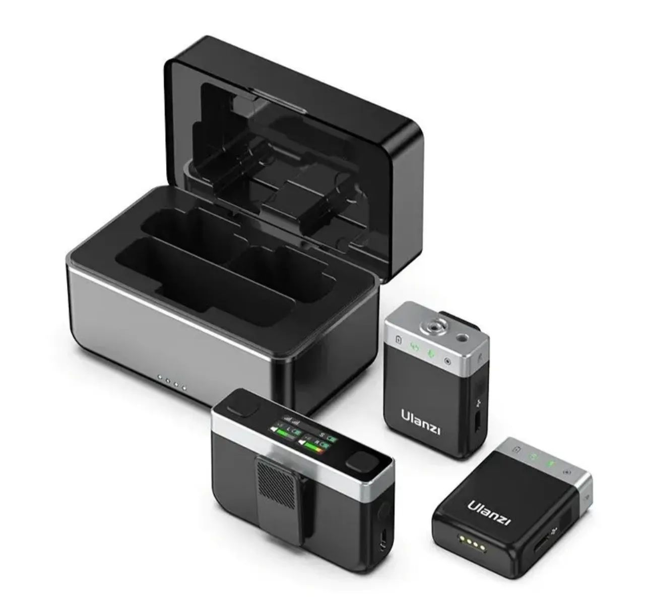 Microfone sem fio Ulanzi U-Mic AM18 lapela - Foto 2