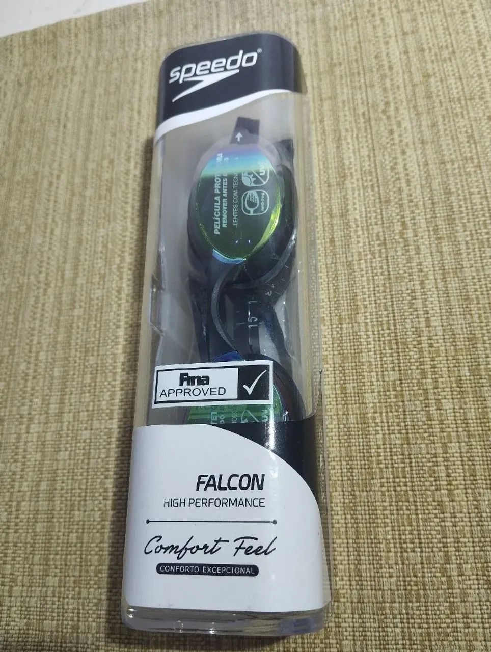 Óculos natação Speedo Falcon novo na caixa!