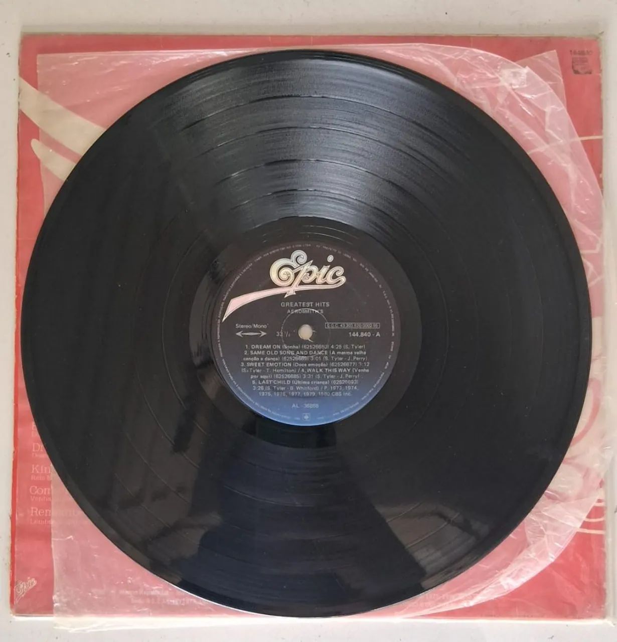 Disco de vinil aerosmith greatest hits - Foto 3