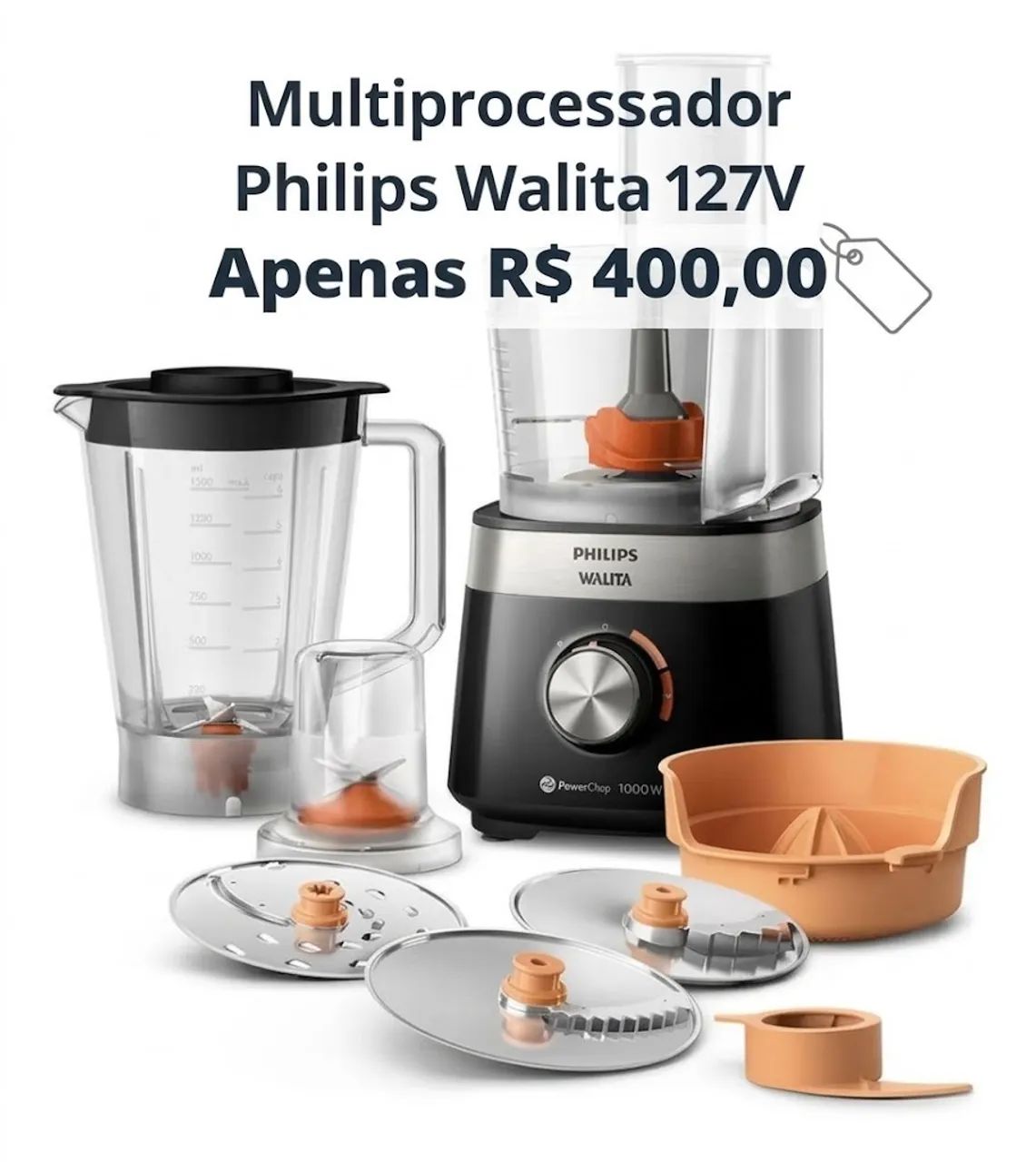 Multi processador Phillips Walita  - Foto 4