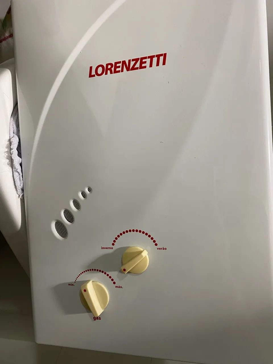 AQUECEDOR A GÁS LORENZETTI 