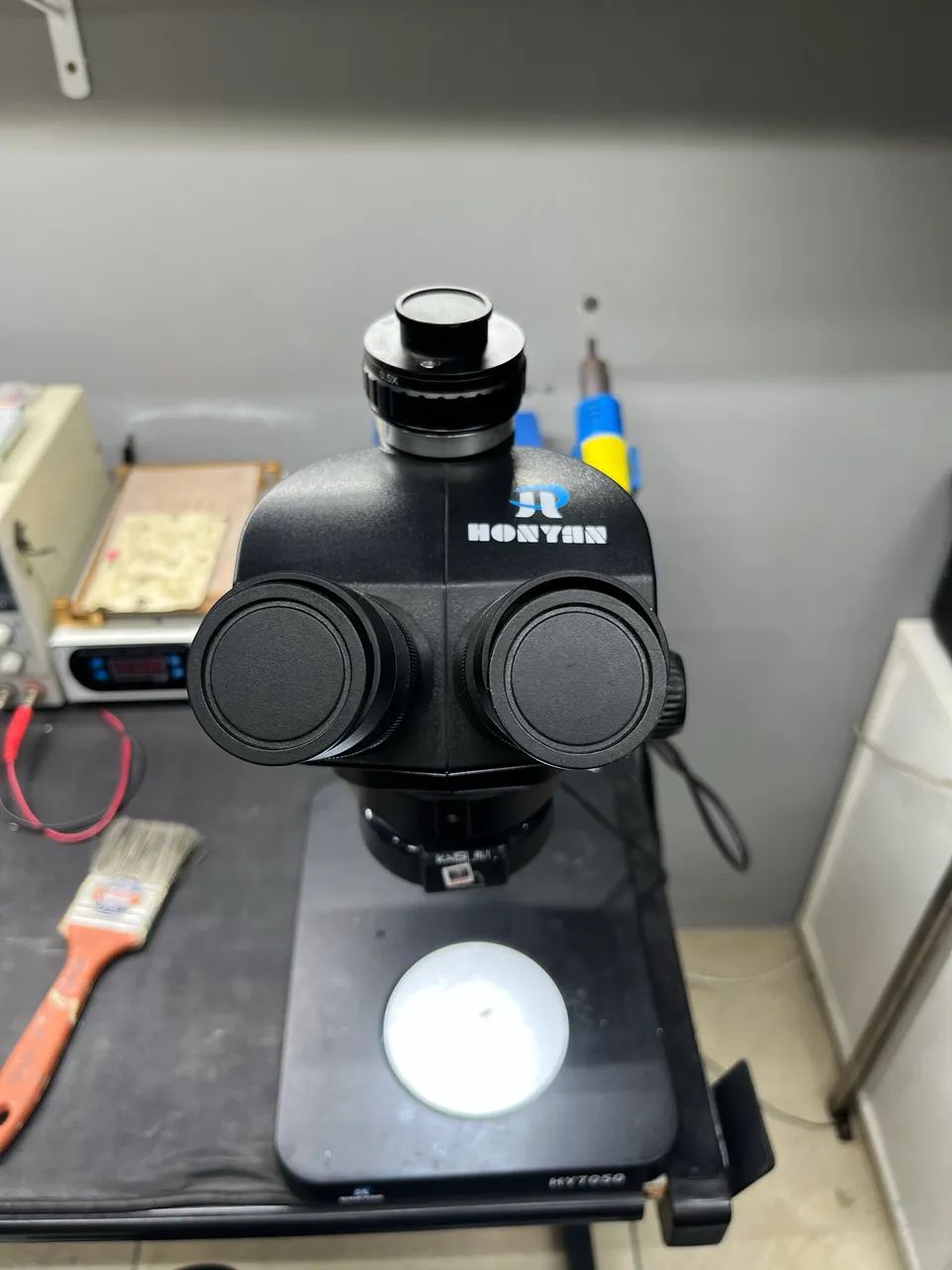 Microscópio Trinocular HY7050 - Foto 2