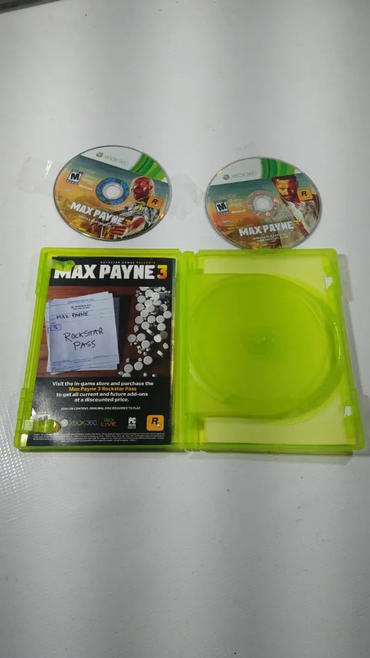 Jogo Max Payne 3 Xbox 360 Original - Foto 3