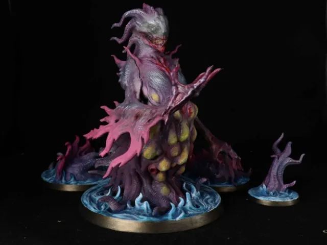 Miniatura de RPG Pintada - Mãe Hydra