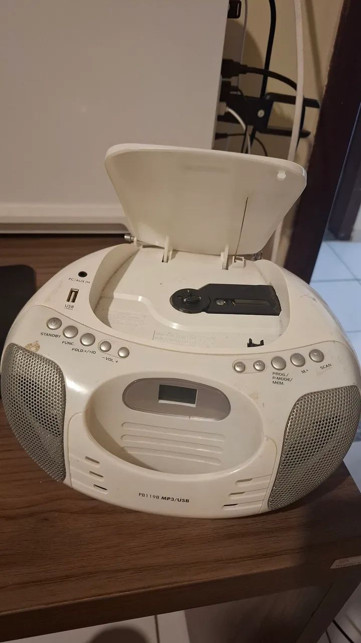 Som portátil Philco