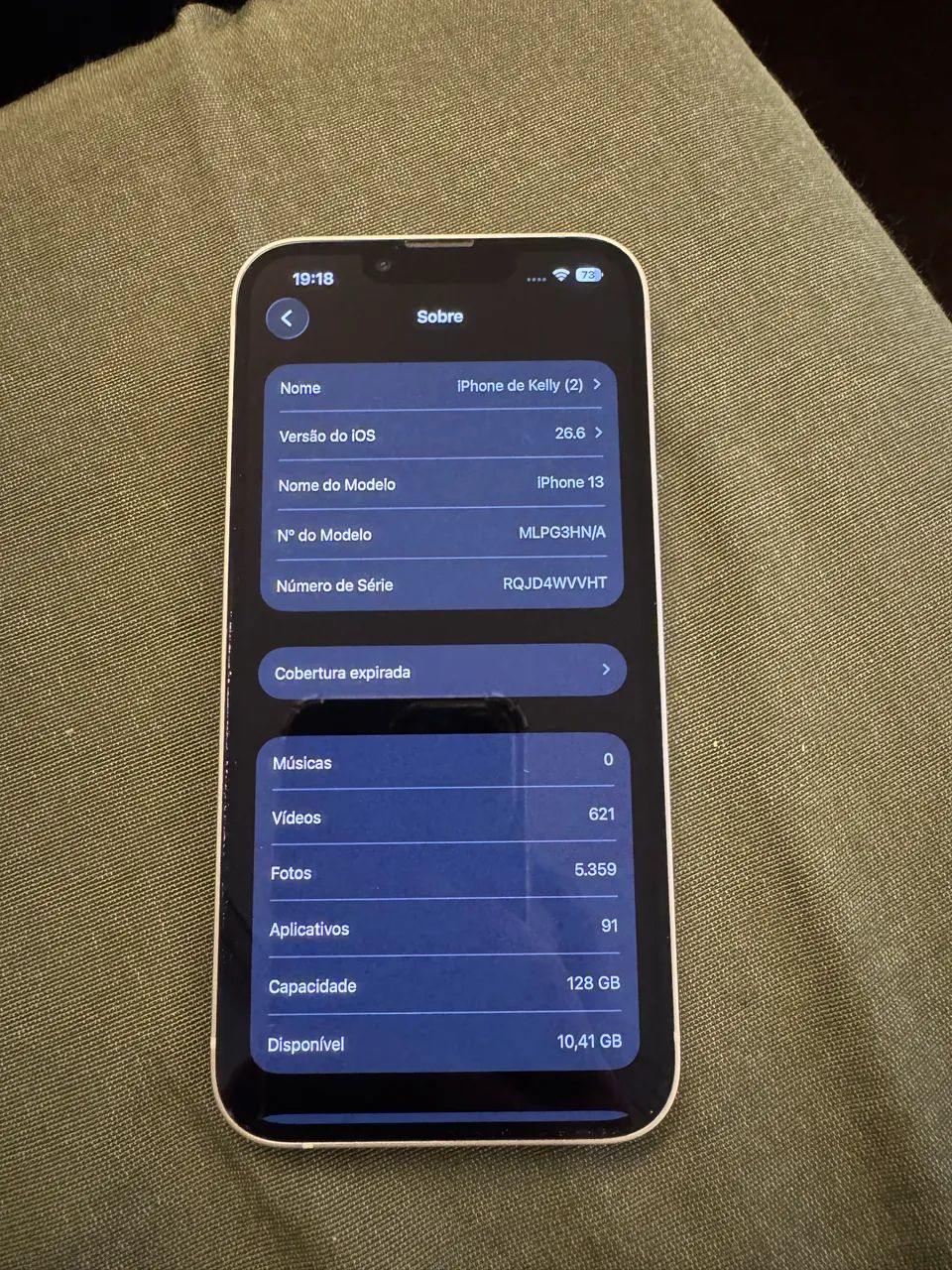 Iphone 13, branco, 128gb - Foto 3