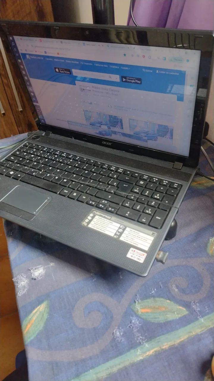 Vendo Notebook Acer