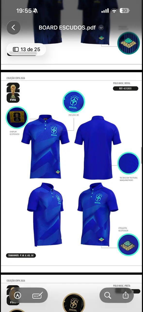 Camisas Polo Brasil 2026 - Foto 2