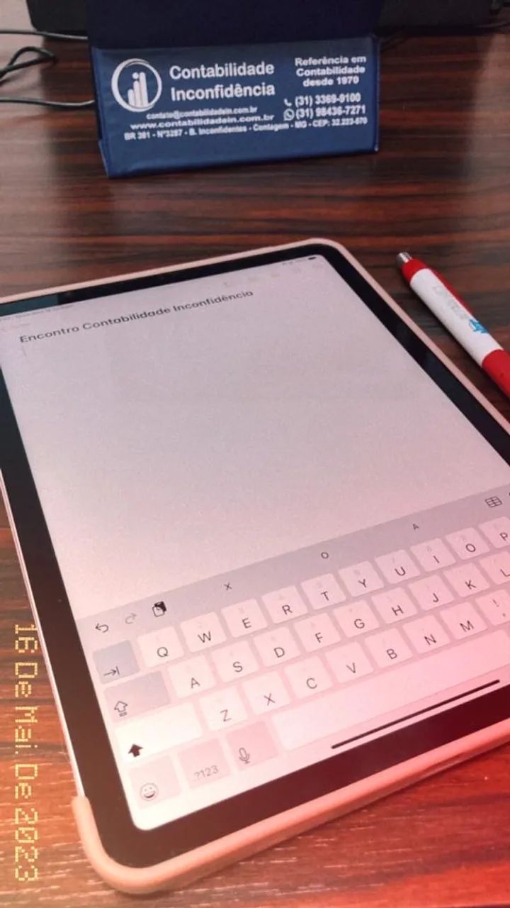 iPad Air 5 (tela queimada) - Foto 3