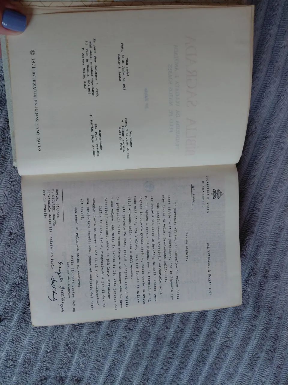 Biblia de 1971 - Foto 2