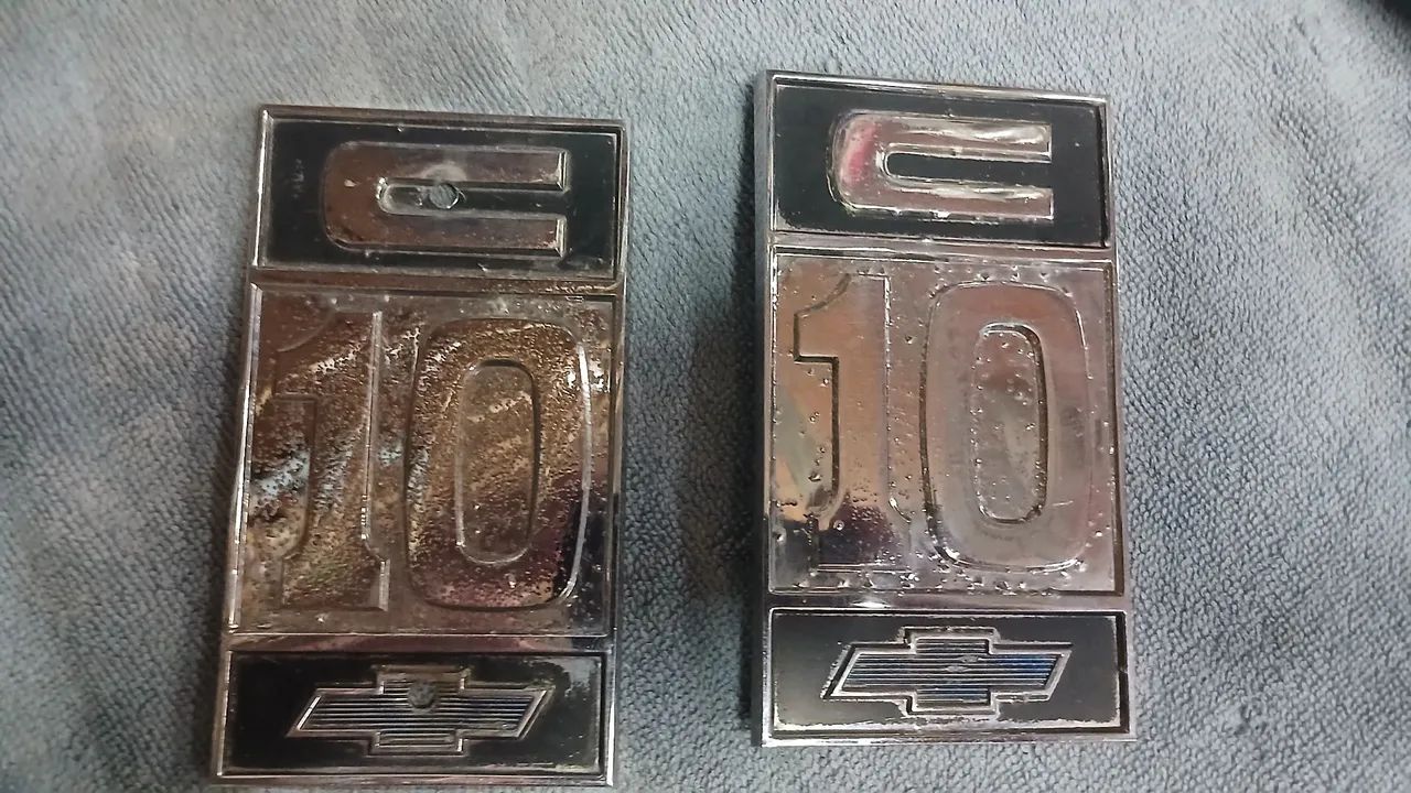 Chevrolet C 10 Emblema Para Lamas  - Foto 5