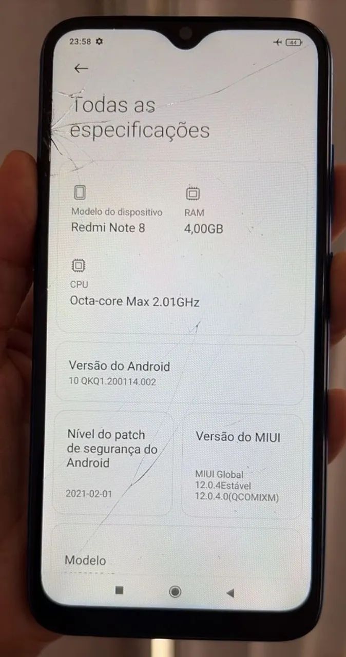 Vendo Redmi Note 8