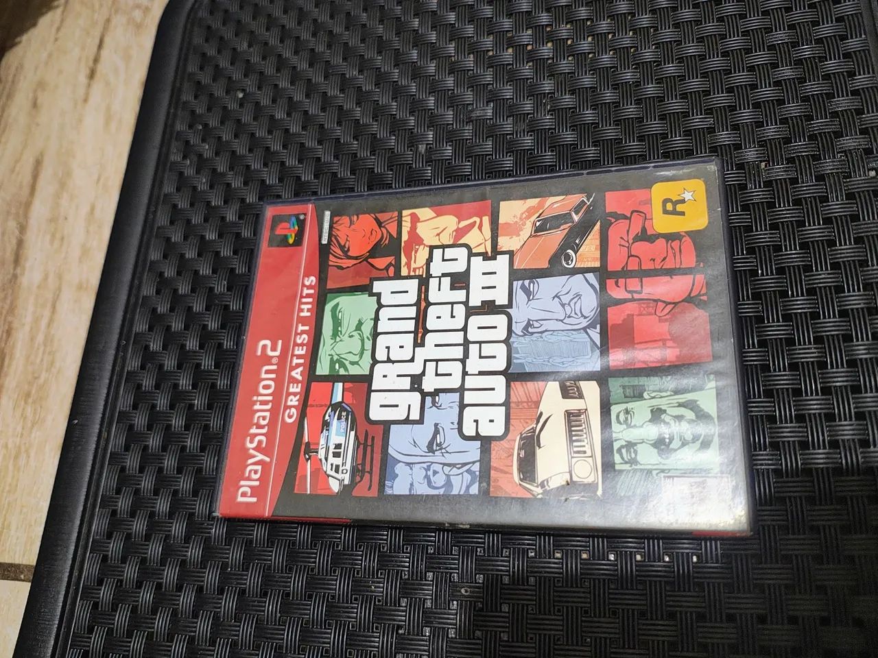 GTA III original para PS2. Com mapa e poster.