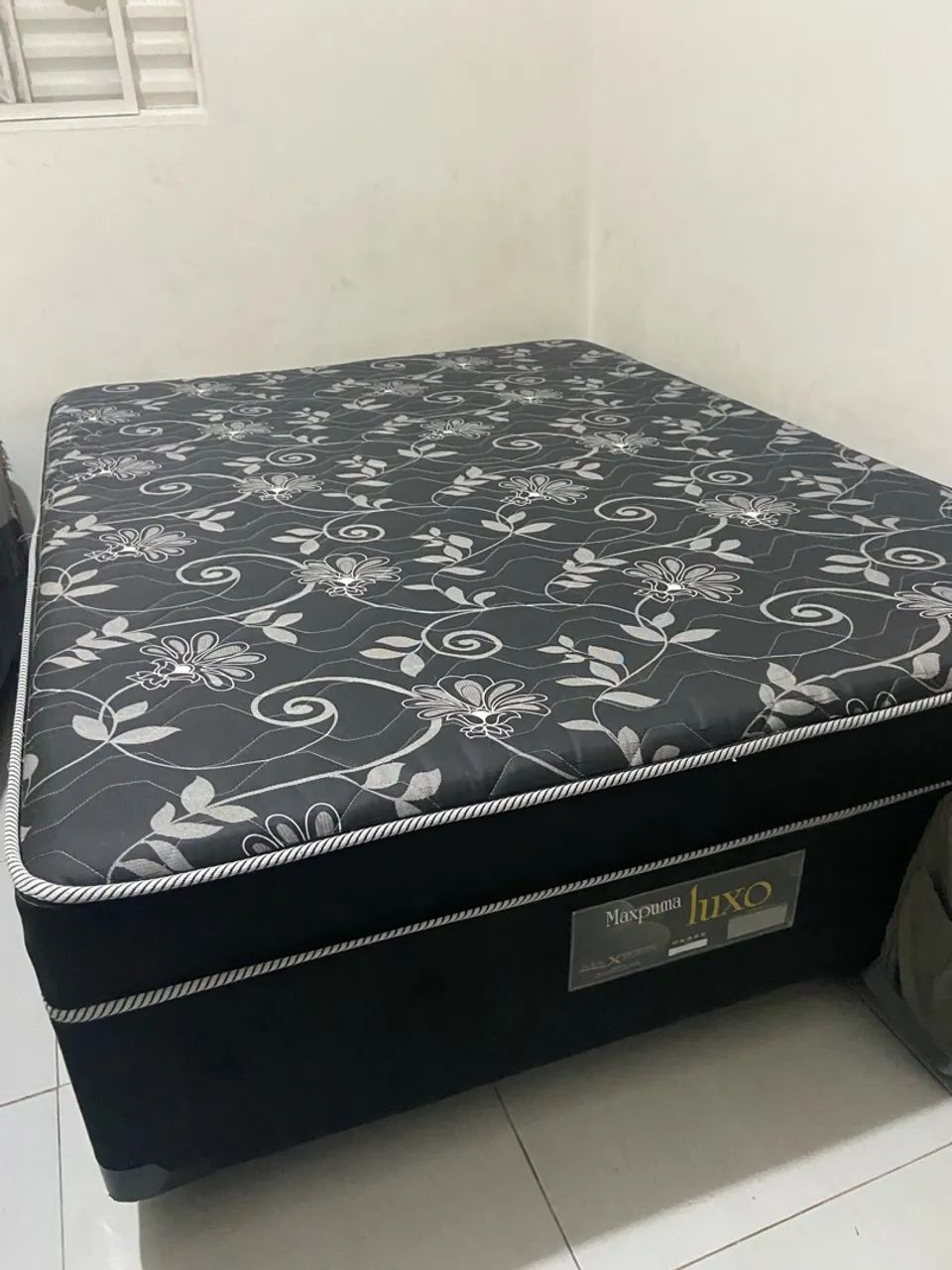 Cama Box Conjugada Casal Maxpuma Luxo - Apenas 4 meses de uso! - Foto 2
