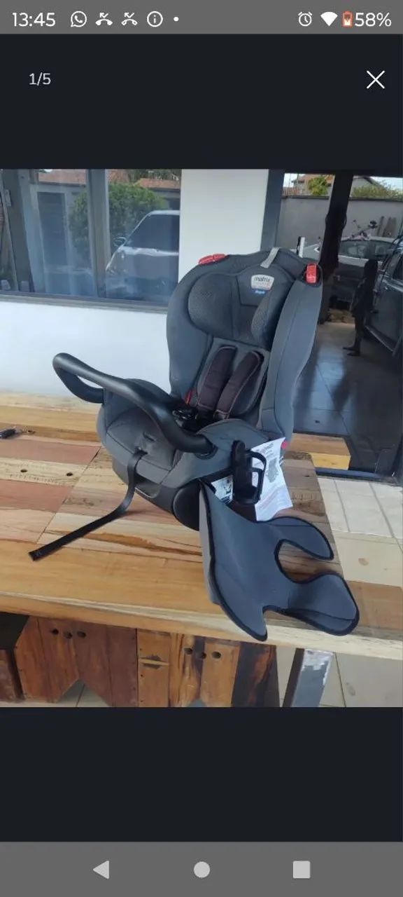 Cadeirinha Matrix Evolution Burigotto Reclinável 