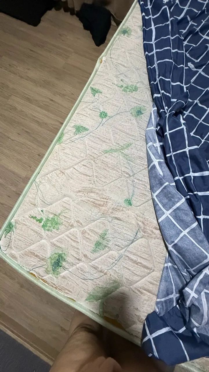 Colchão e cama box solteiro  - Foto 4