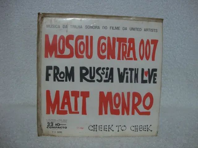 COMPACTO VINIL - JAMES BOND 007 - MOSCOU CONTRA 007 - 1964
