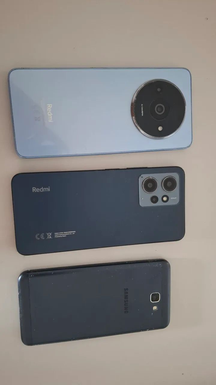 3 CELULARES REDMI/SAMSUNG - COM DEFEITO - Foto 5