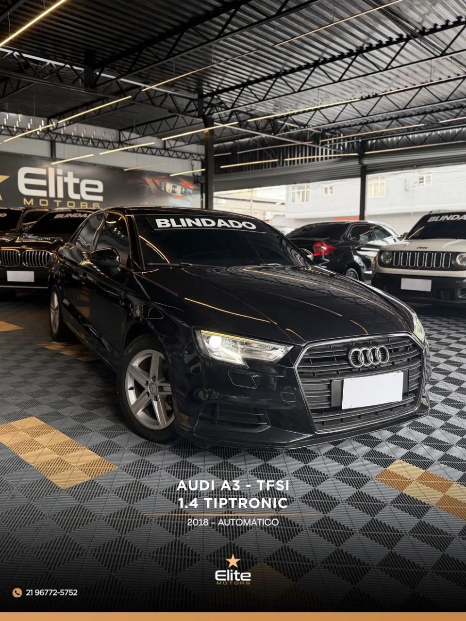 Audi A3 Sedan 1.4 TFSI Flex Tiptronic 4P 2018 2018