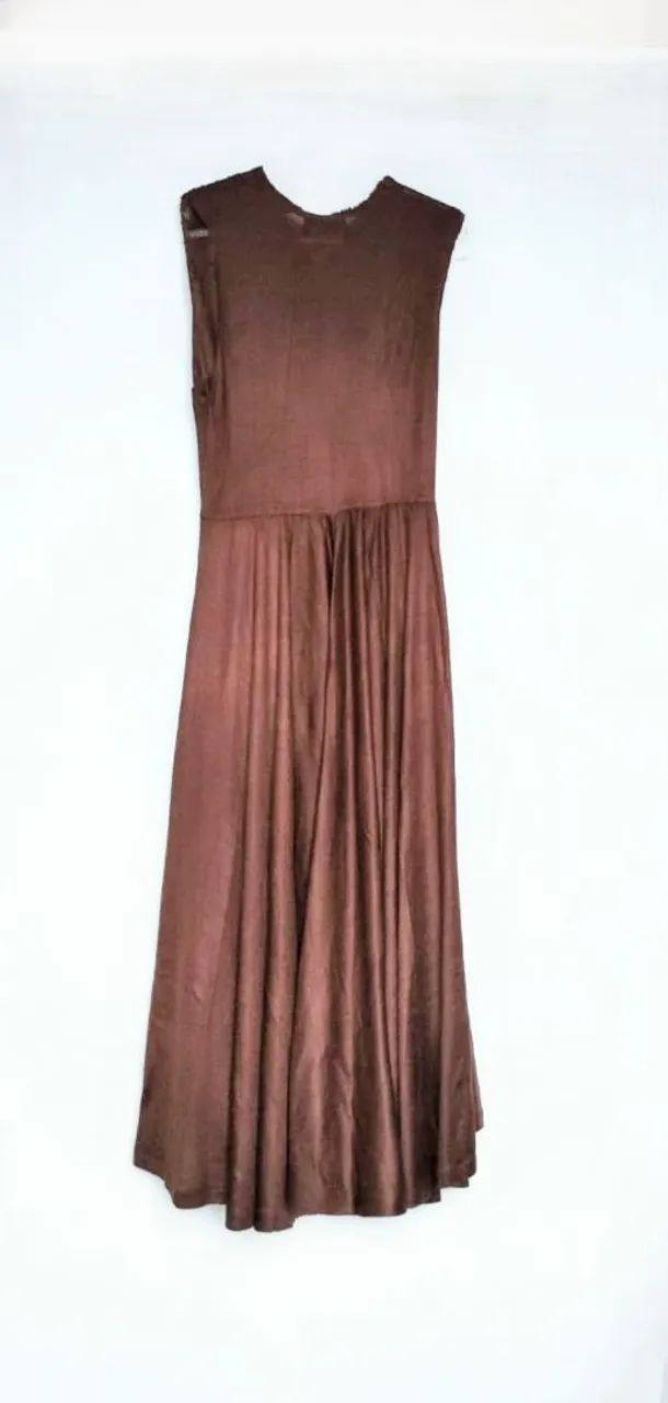 Vestido Marrom de Tricô - Libera  - Foto 4