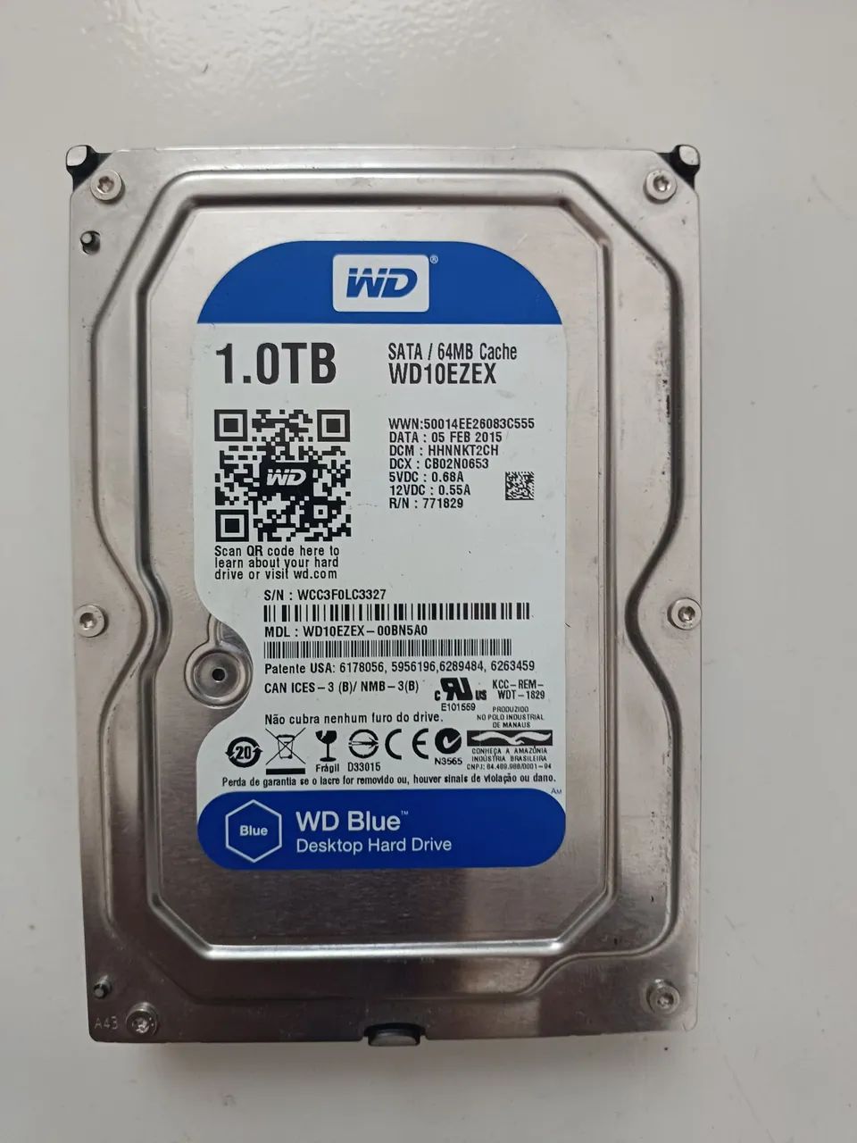 Hd wd 1tb cftv dvr nvr cpu 