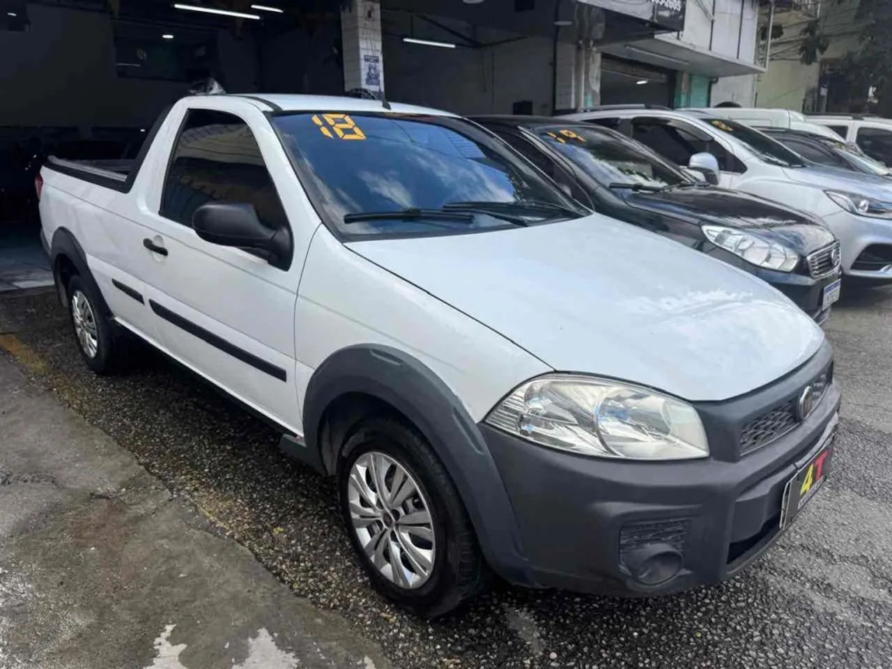 Fiat Strada Working Hard 1.4 Fire Flex 8V CS 2018 - Foto 5