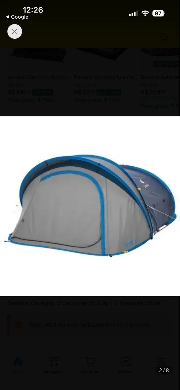 Barraca Quechua 2 seconds XL - Foto 4