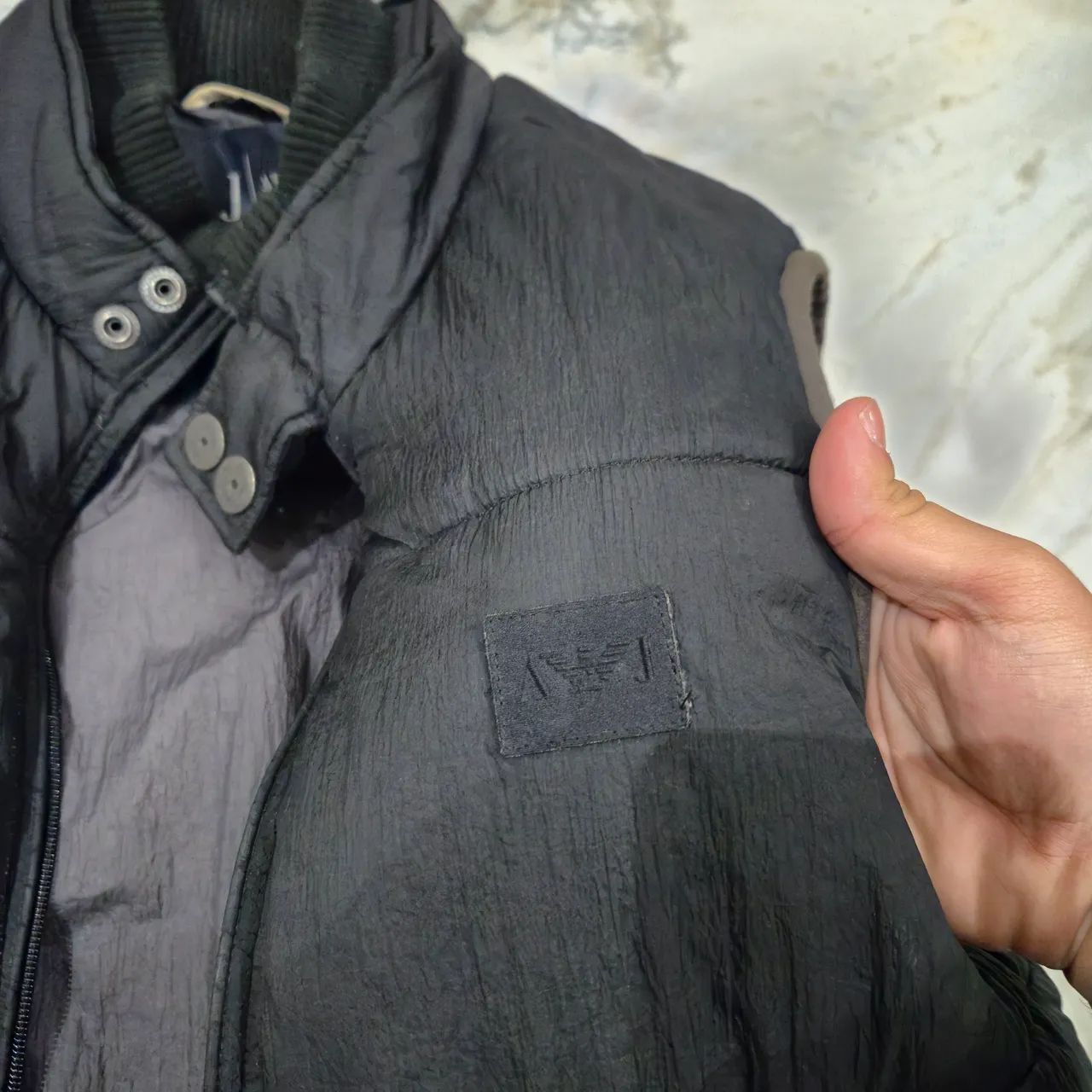 Colete Puffer Armani Jeans (original) - Foto 2