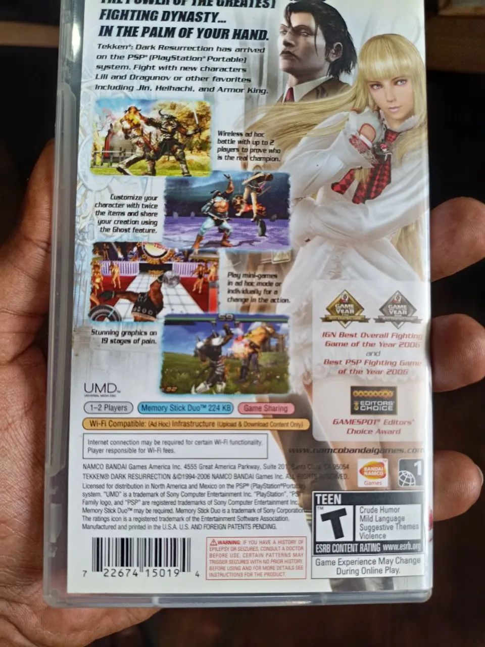 Tekken Dark Resurrection PSP Cib - Foto 2