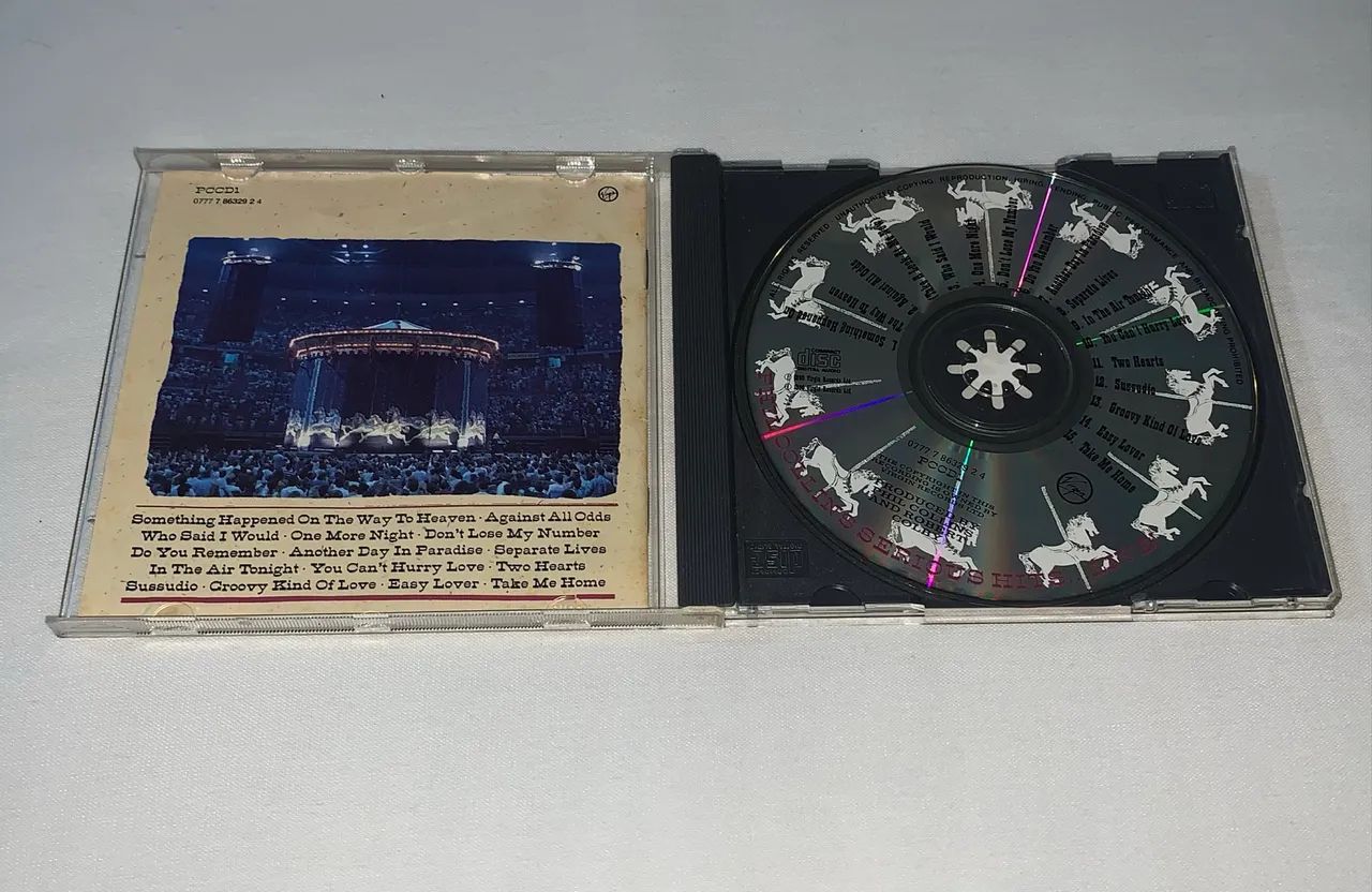 cd phil collins serious hits live impecável  - Foto 4