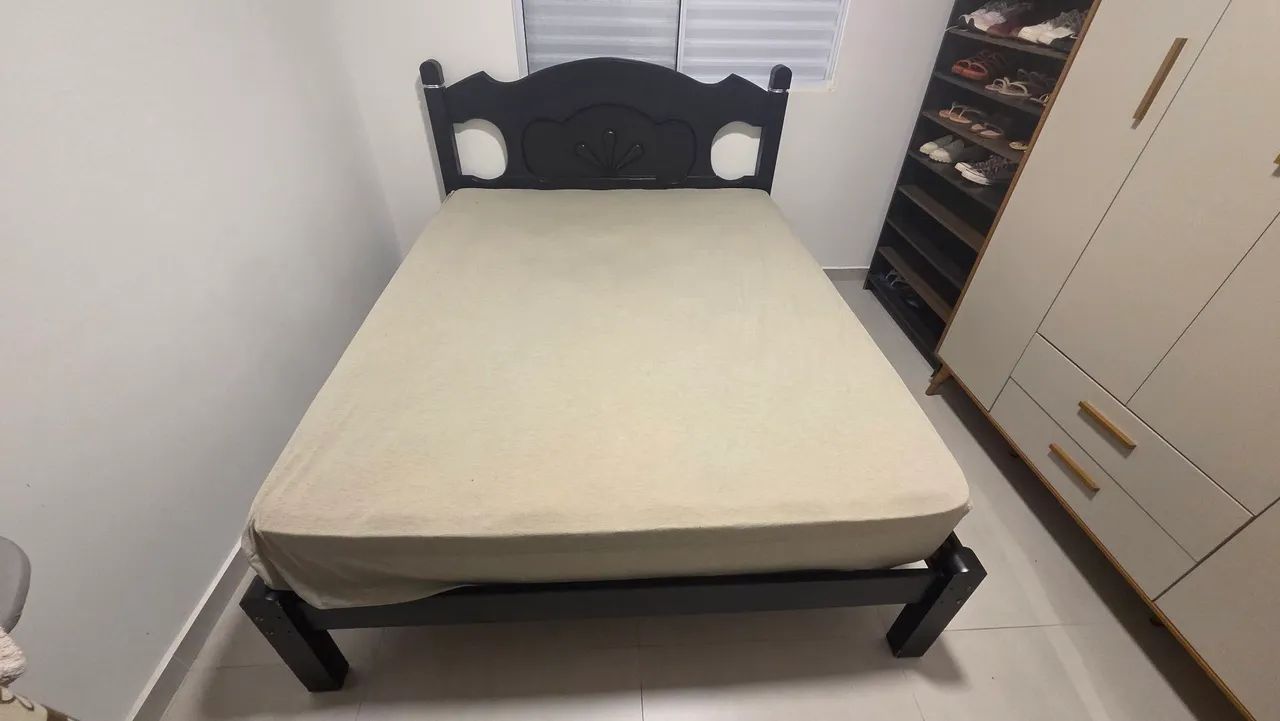 Cama Queen em Madeira  - Foto 5