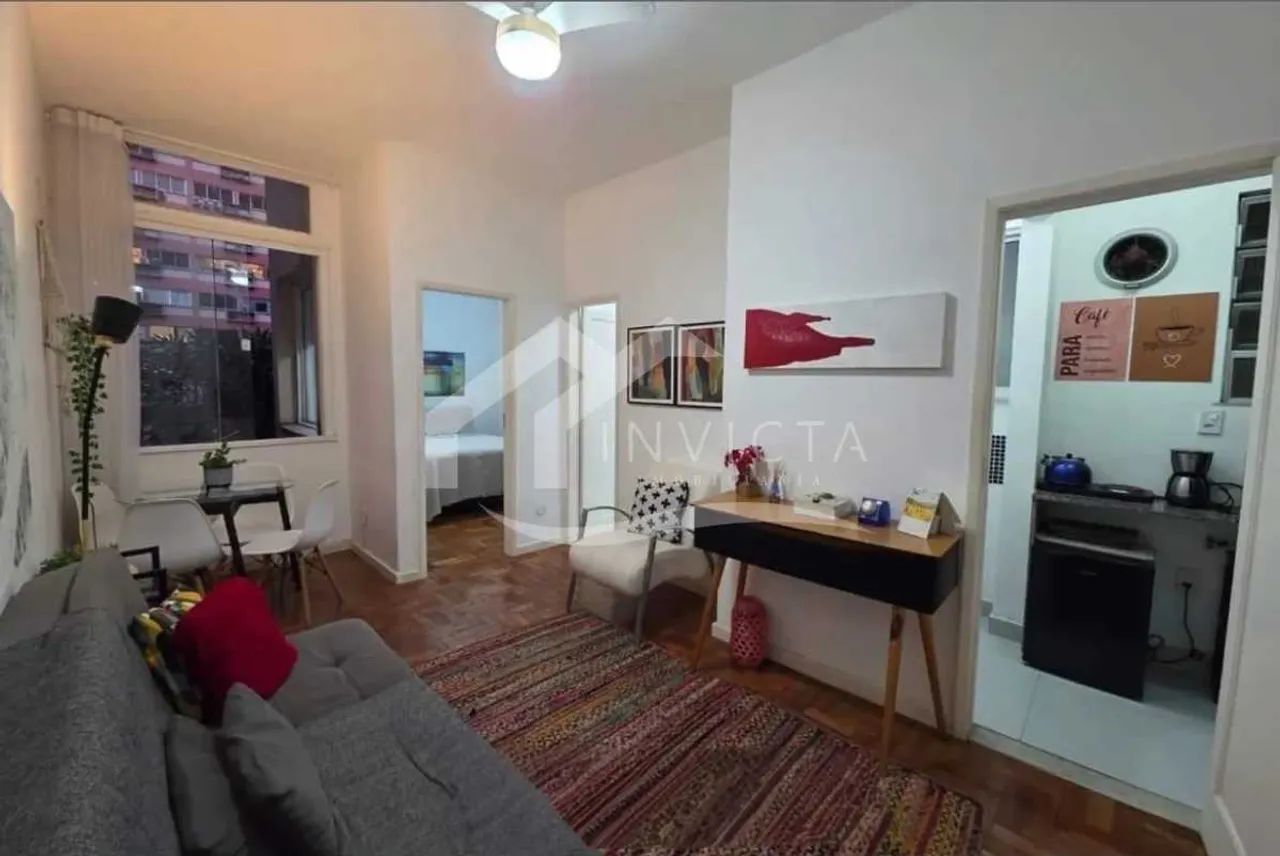 QUARTO E SALA EM RUA NOBRE TOTALMENTE REFORMADO - Foto 2