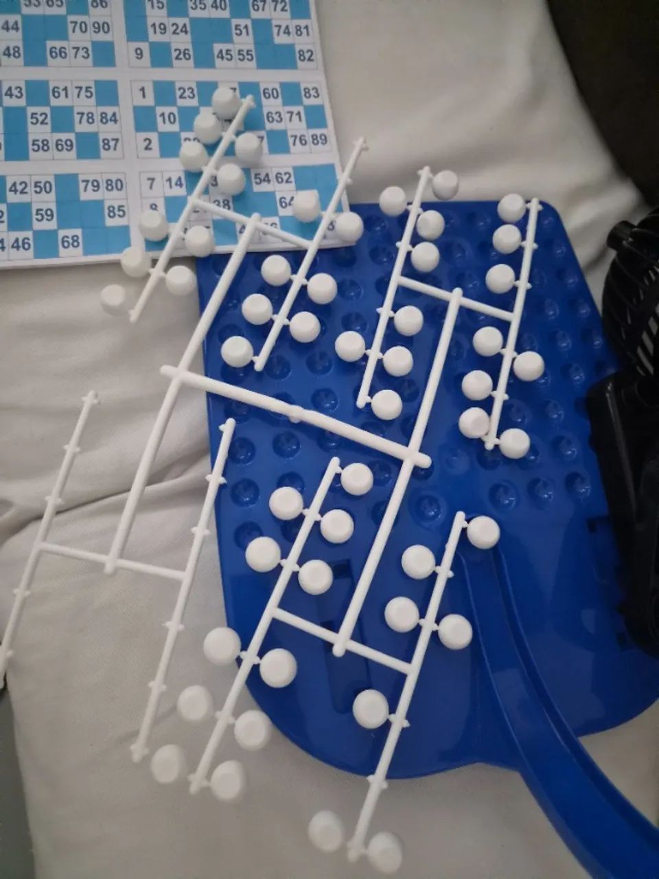 Jogo do Bingo, faltando 4 peça do globo (56,62,66 e 89) - Foto 4