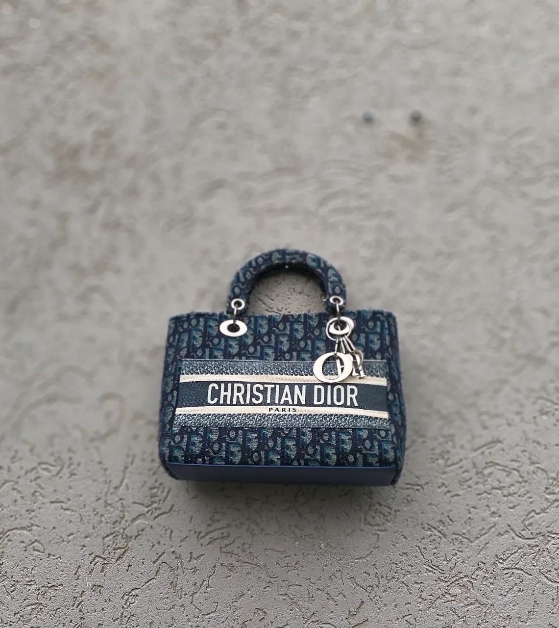Bolsa de mão azul - Foto 2