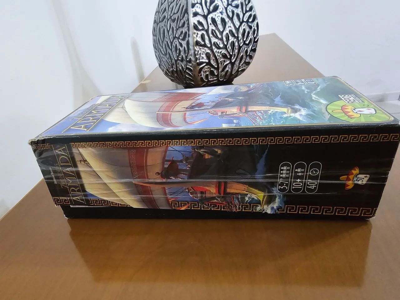 Jogo 7 Wonders + expansão Armada - Foto 5