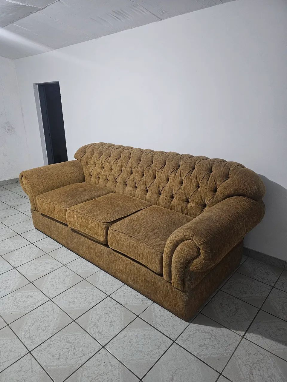 Sofa 3 lugares vintage - Foto 4