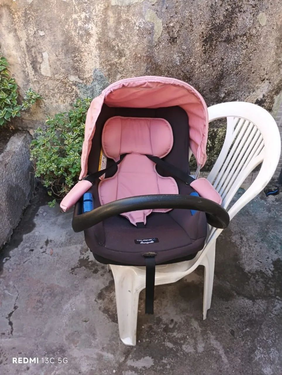 Carrinho + bebê conforto e cadeira de alimentação  - Foto 4