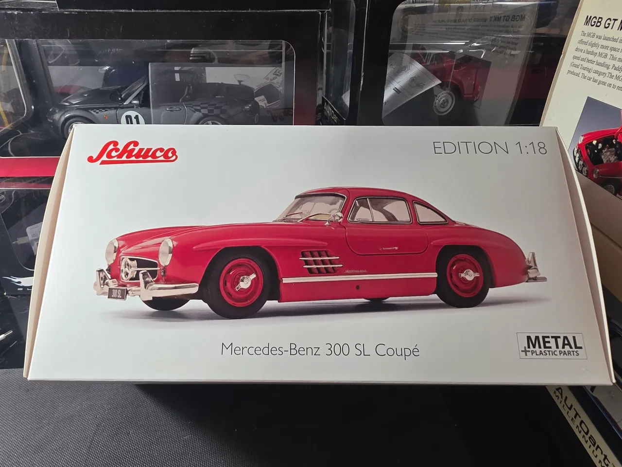 CMC 1:18 Mercedes-Benz 300SLR 1955 ミレミリア Miniatura 1:18 cmc Mercedes Benz 300 slr mille miglia Siegfried