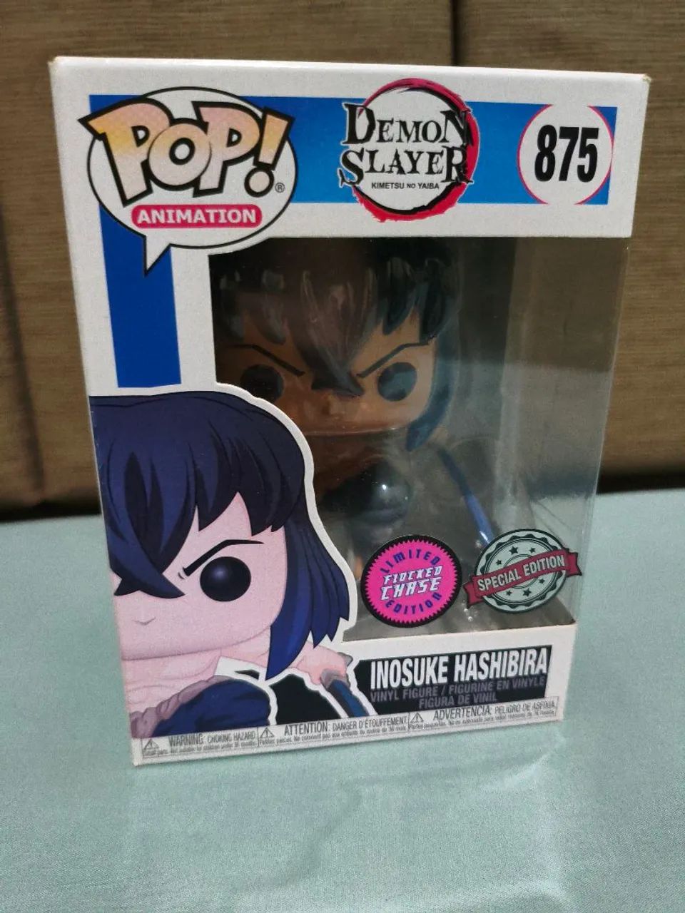 Inosuke Hashibira Flocked Original Lacrado !!!