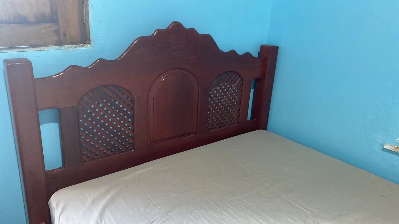 Cama e colchão casal novos! - Foto 3