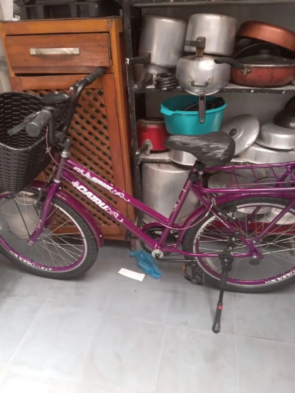 Bicicleta em estado de nova, toda nova. R$ 800,00.