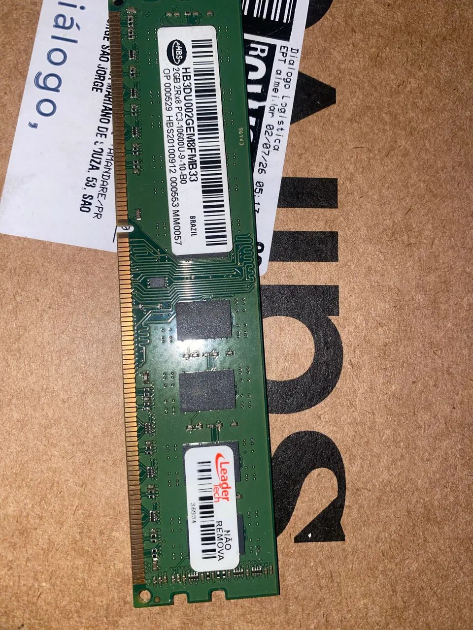 kit de 4GB (2x2GB)" MEMÓRIA RAM - Foto 2