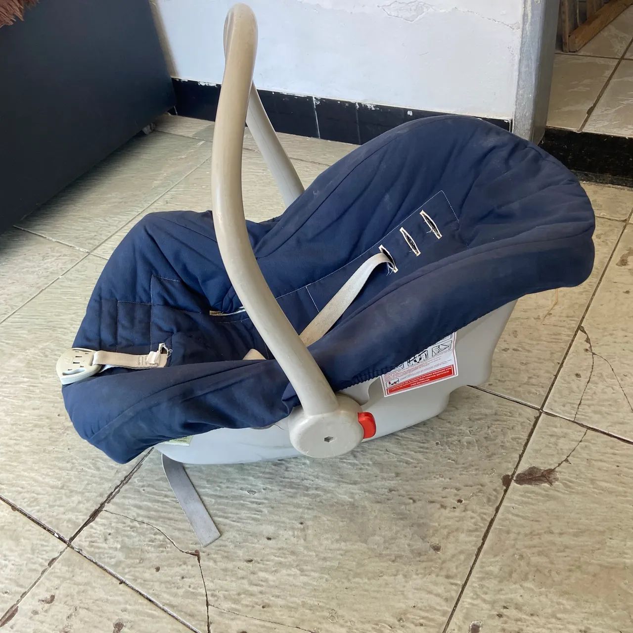Bebê conforto com capa de proteção  - Foto 3