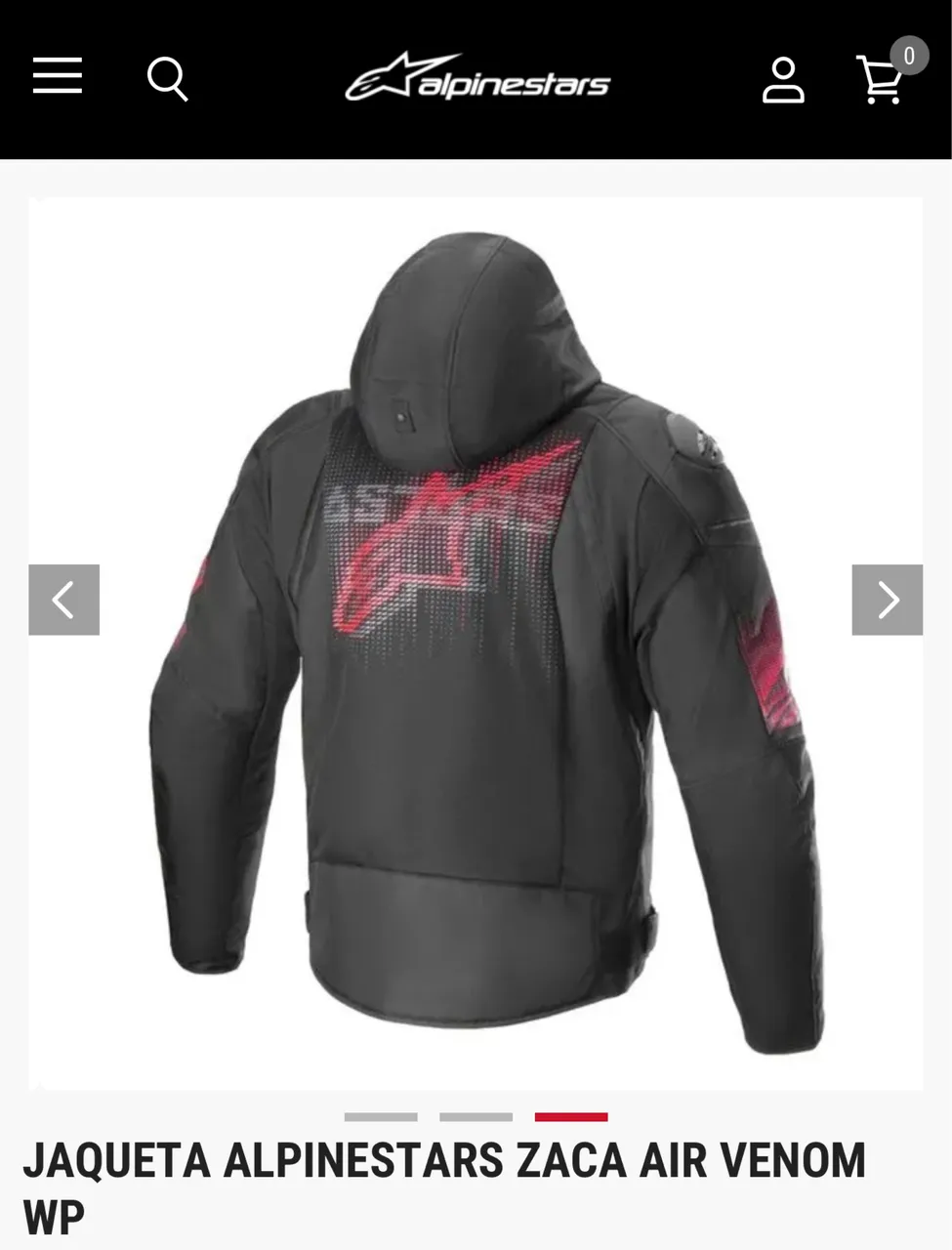 その他 aga Jaqueta Alpinestars Zaca Air GG Original Nova