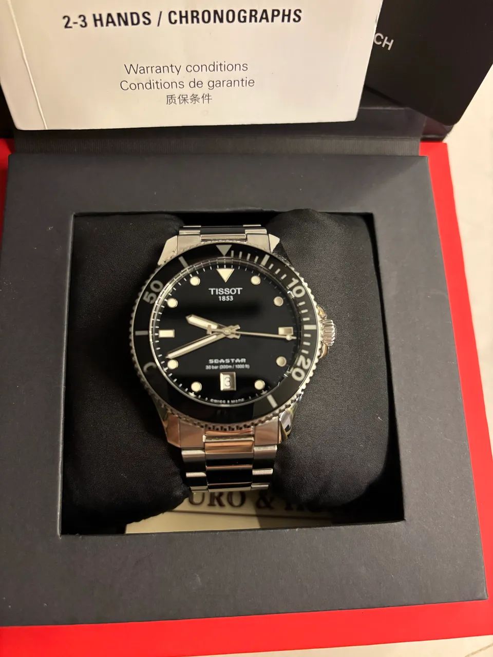 Relógio TISSOT SEASTAR 1000 40MM - Foto 3