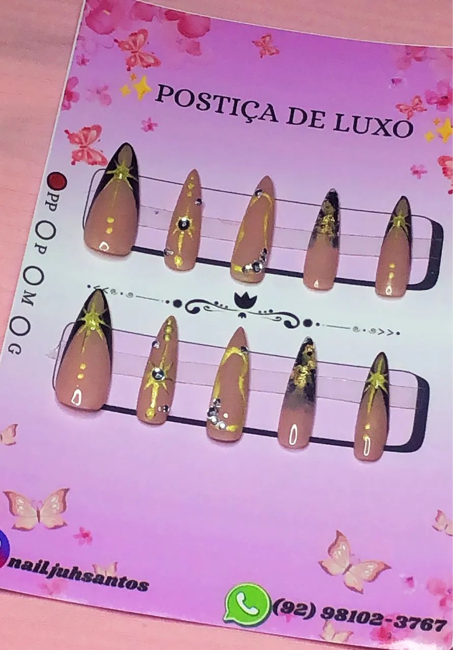 POSTIÇA DE LUXO ~ PRONTA ENTREGA - Foto 3