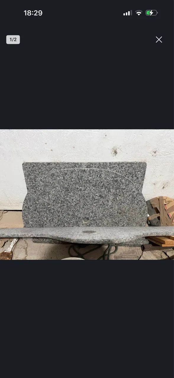 Two granite stones420253060962068481