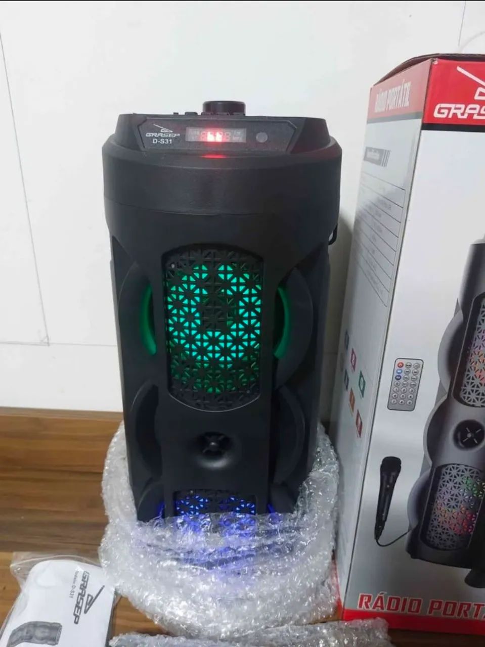 Caixa de som Bluetooth Grasep D-S31 - Foto 2
