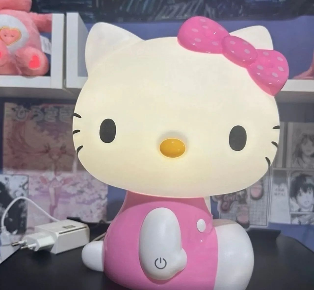 Luminária da hello Kitty 