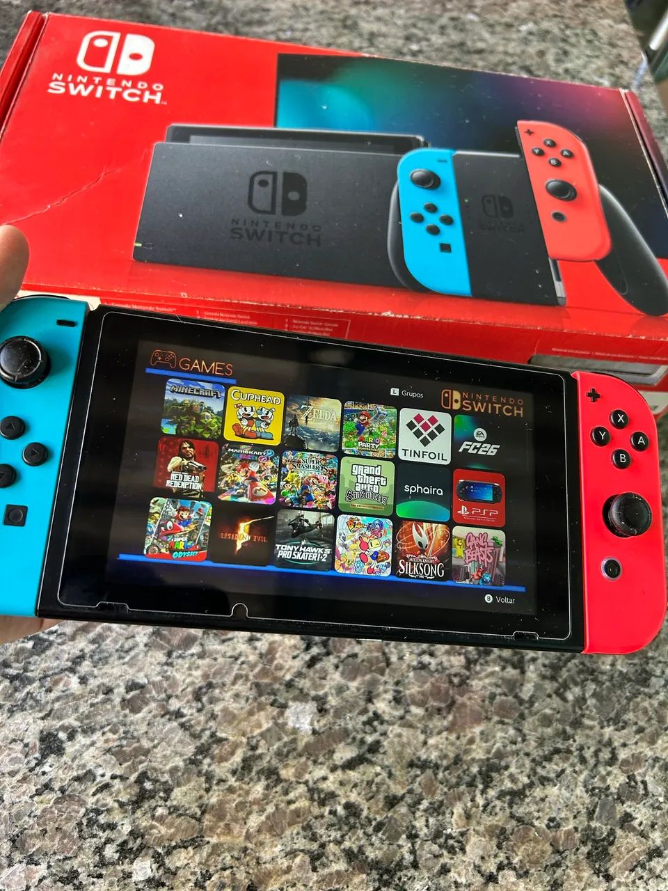 Nintendo Switch V2 Desbloqueado 